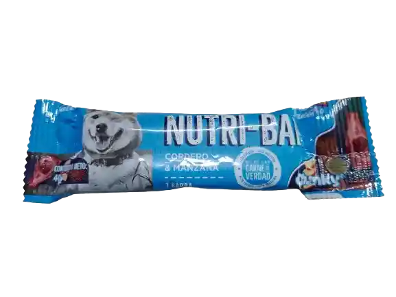 Nutri-bar Cordero Y Manzana 40 Gr