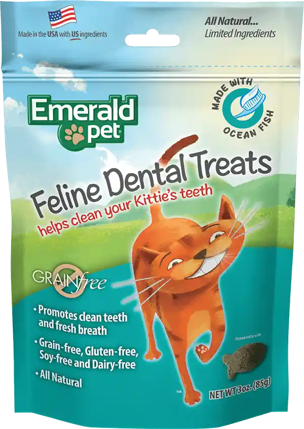 Emerald Pet Cat Snack Dental Pescado Oceanico