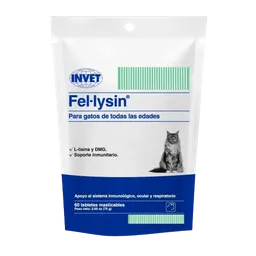 Fel-lysinx 60 Tabletas Masticables