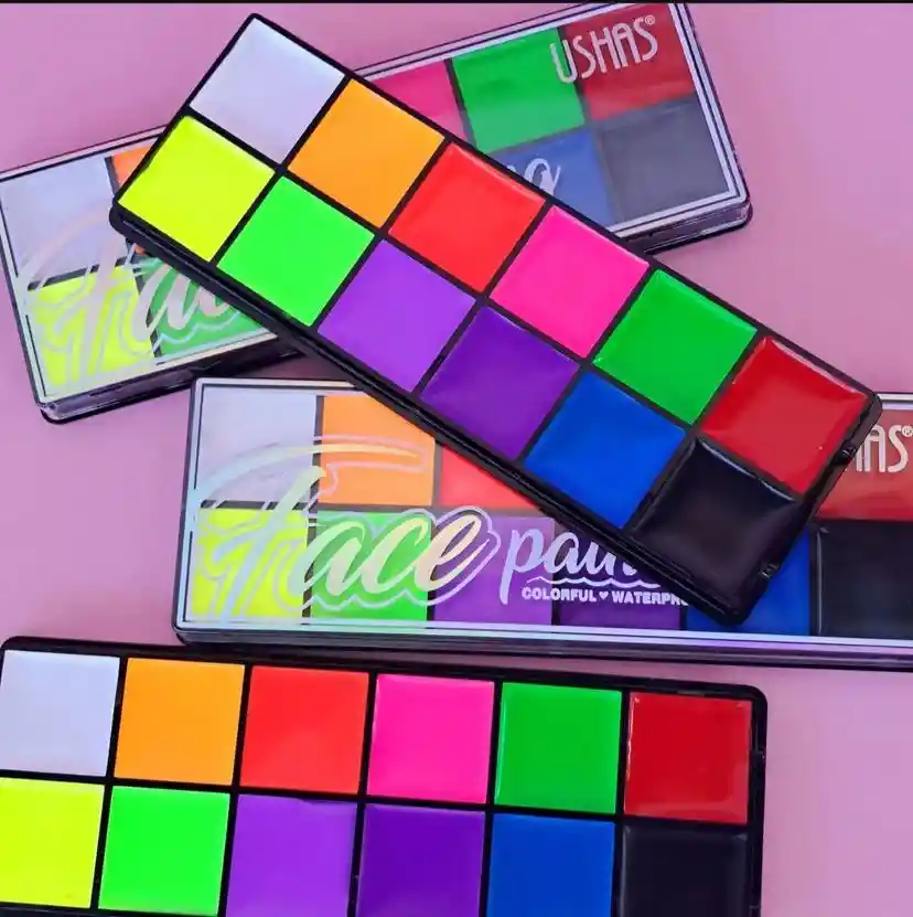 Paleta De Sombras Neon Ushas