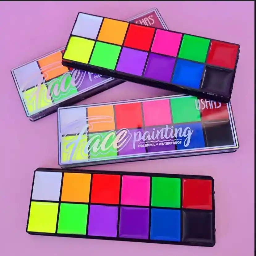 Paleta De Sombras Neon Ushas