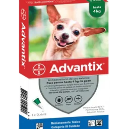 Advantix Perros Hasta 4 Kilos