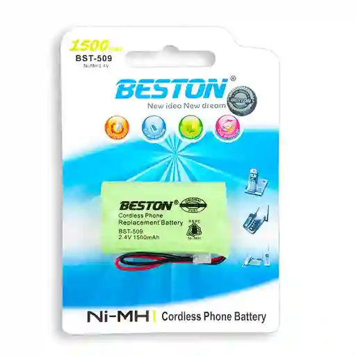 Batería Beston Recargable Bst-509 1500mah / Teléfono Inalámbrico