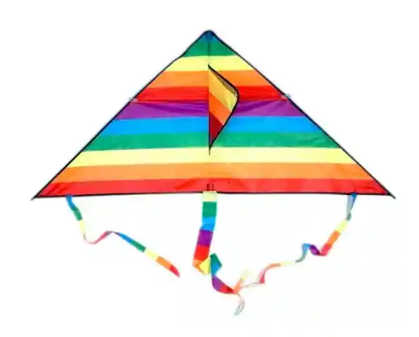 Cometa Chulo Arco Iris Multicolores 70x35 Cm