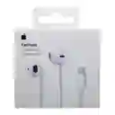 Audifonos Earpods Con Conector Lightning Para Iphone Color Blanco