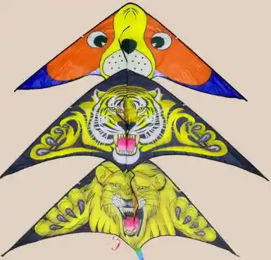 Cometa Con Diseño De Animales 160x74 Cm