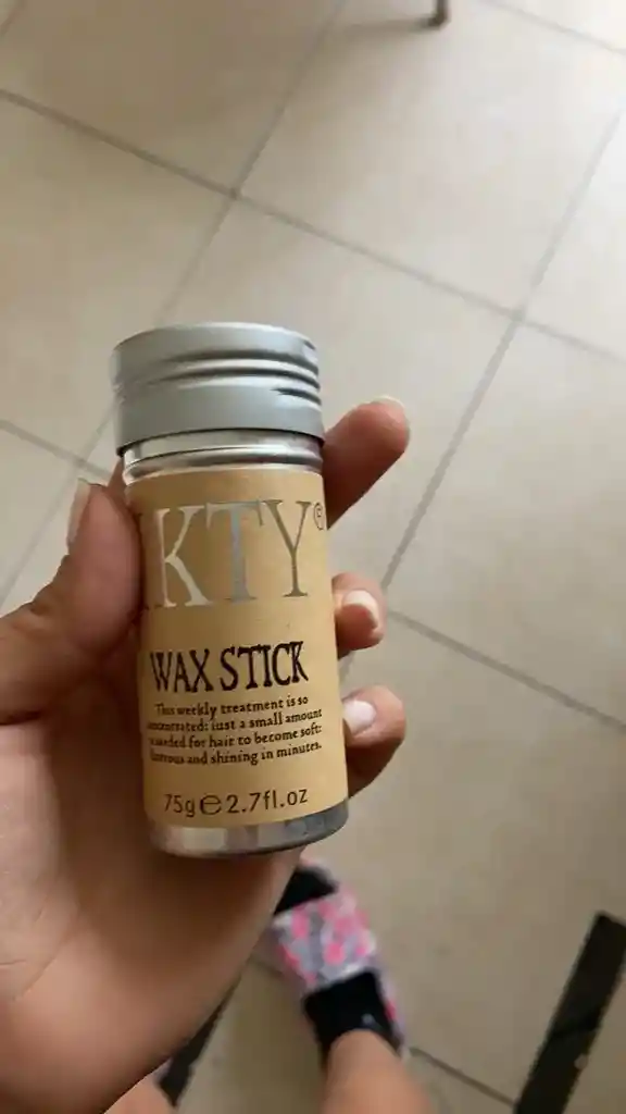 Barra De Cera Fijadora Para Friz Del Cabello Unisex. 75g Sp-1