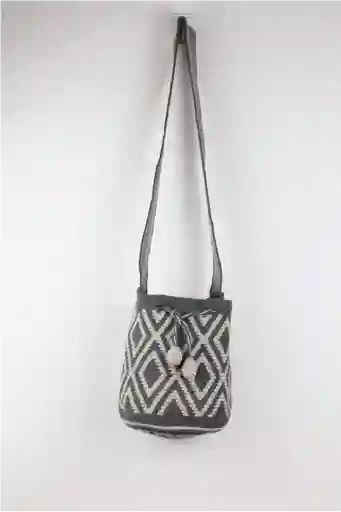 Mochila Mediana Con Brillo - Mochilas Wayuu - Mochilas Tejidas