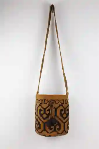 Mochila Mediana Con Brillo - Mochilas Wayuu - Mochilas Tejidas