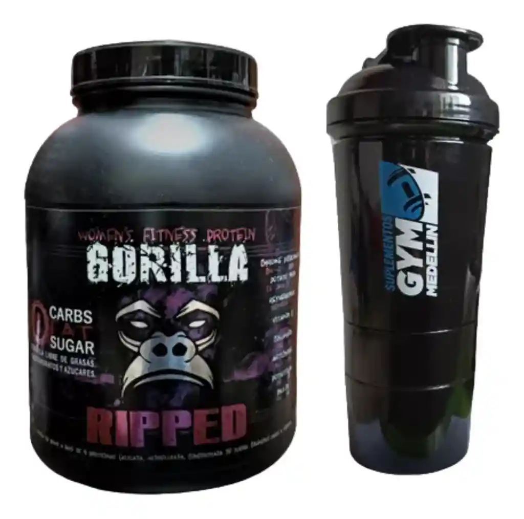 Gorilla Fitness Ripped 4 Lbs Proteina Adelgazante