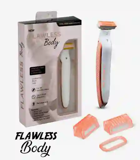 Depilador Recargable Flawless Body Bikin