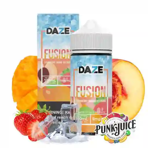 Esencia Para Vaper Daze Fusion 3% Nic / 100ml /fresa Mango / Strawberry Mango