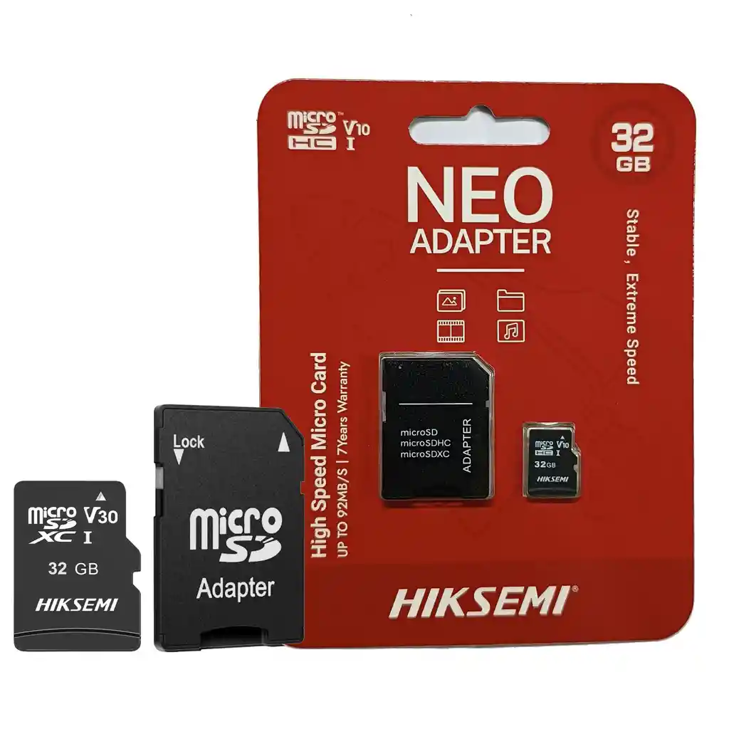 Memoria Micro Sd 32 Gb Hiksemi Neo Adapter Hs-tf-c1 + Adapt.