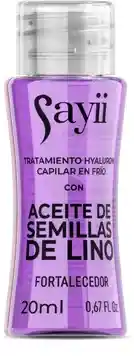 Ampolleta Tratamiento Hyaluron Capilar En Frio - Aceite De Semillas De Lino, Fortalecedor 20ml