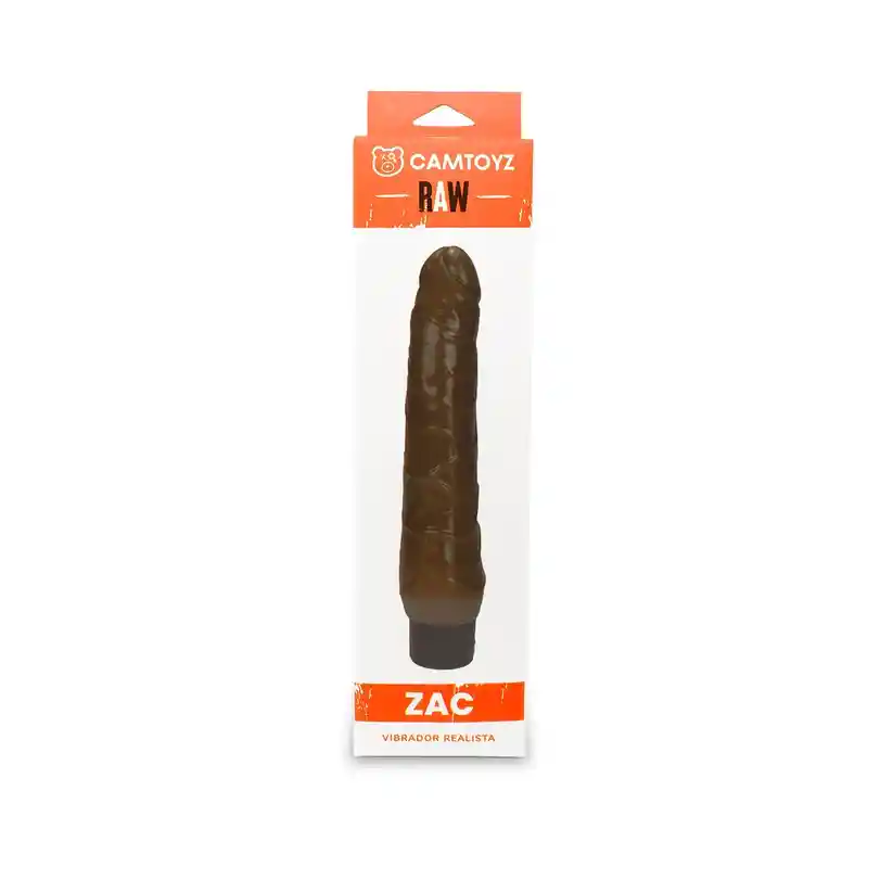 Vibrador Realista Zac Café Camtoyz