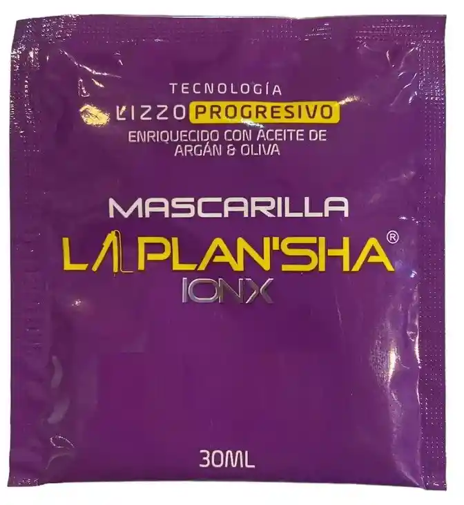 Mascarilla Liso Progresivo - Laplan´sha Ionx, Aceite De Argan Y Oliva