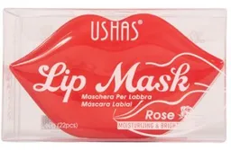 Mascarilla Colágeno Estuche Labios 22 Piezas Rosas Ushas