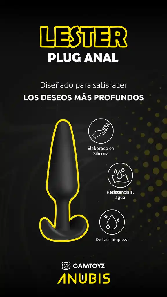 Plug Anal Anubis Lester