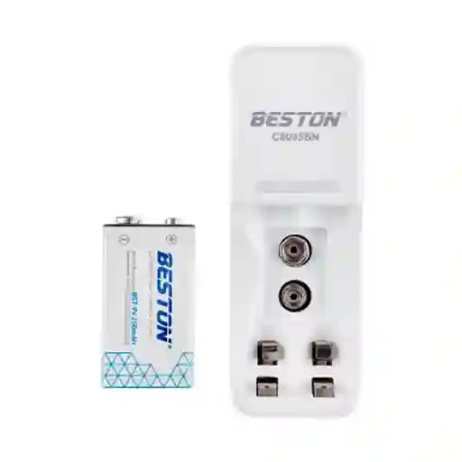 Cargador C8005bn + Bateria 9v 250mah Beston Compatible Aa/aaa/9v