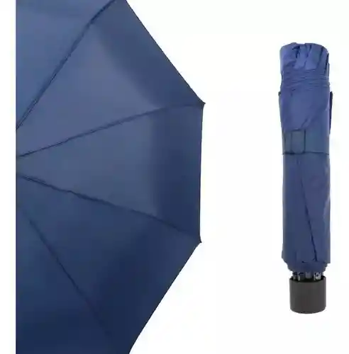 Sombrilla Paraguas Grande Antibrisa Manual 10 Varillas Con Protección Solar Color Negrosombrilla Paraguas Grande Antibrisa Manual 10 Varillas Con Protección Solar