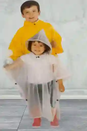 Capa Para Lluvia Niños