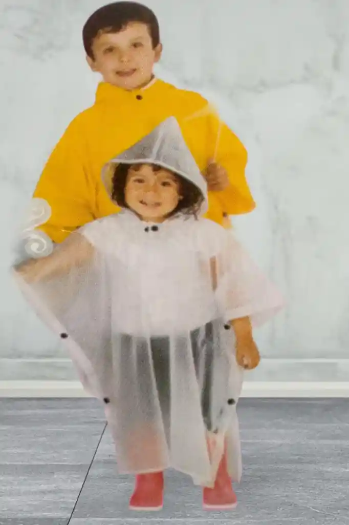 Capa Para Lluvia Niños