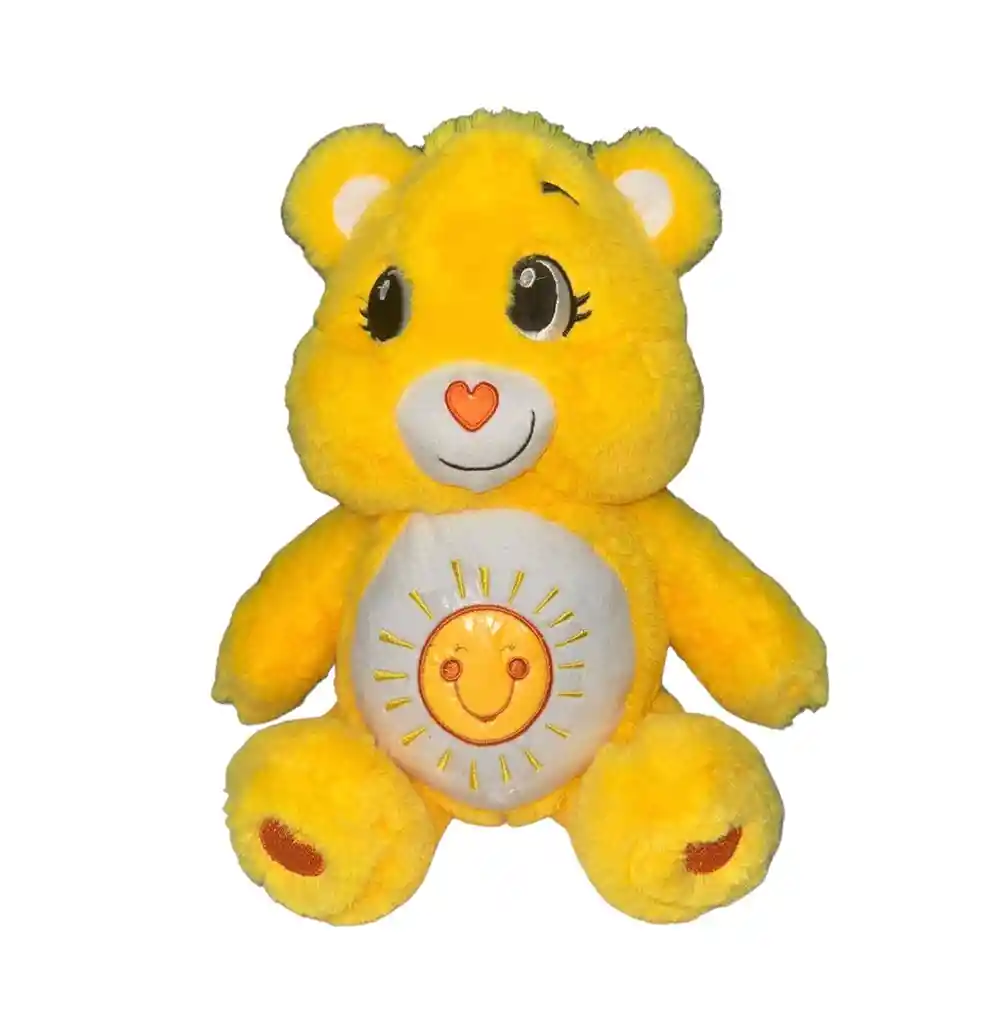 Peluche Osito Oso Cariñosito Divertosito Amarillo 40cm