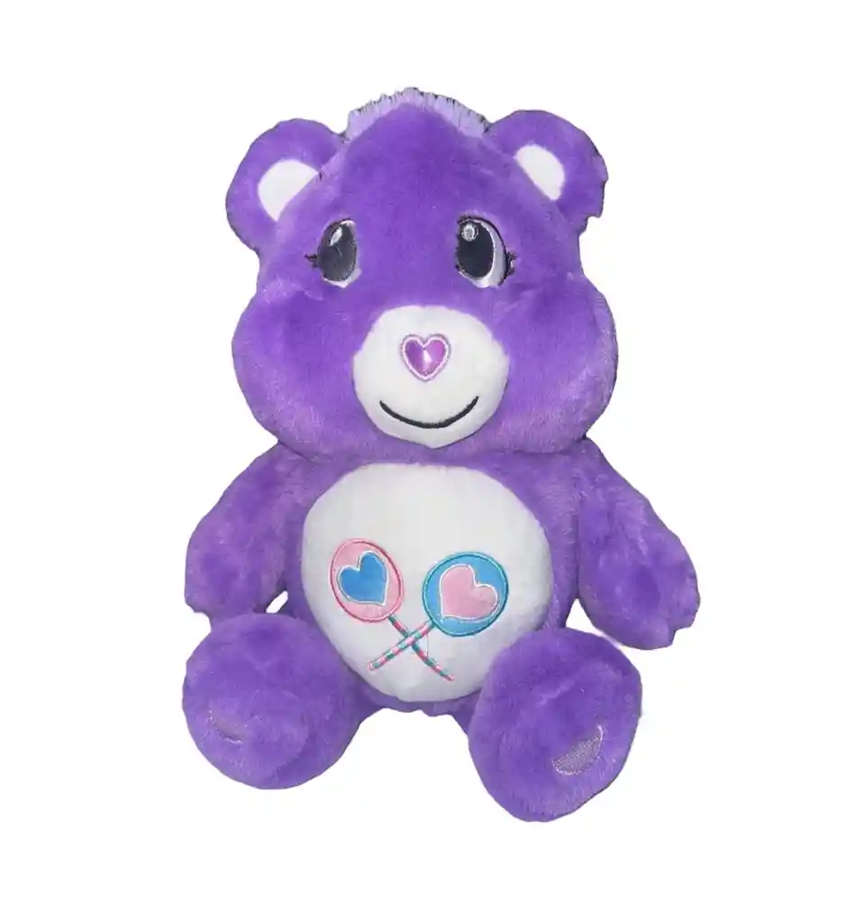 Peluche Osito Cariñosito Generosita Morado 40cm