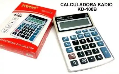 Calculadora Kd-100b 12dig Kadio