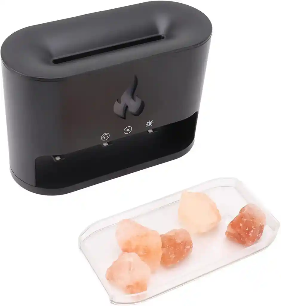 Difusor De Aromas Con Piedras De Sal Del Himalaya