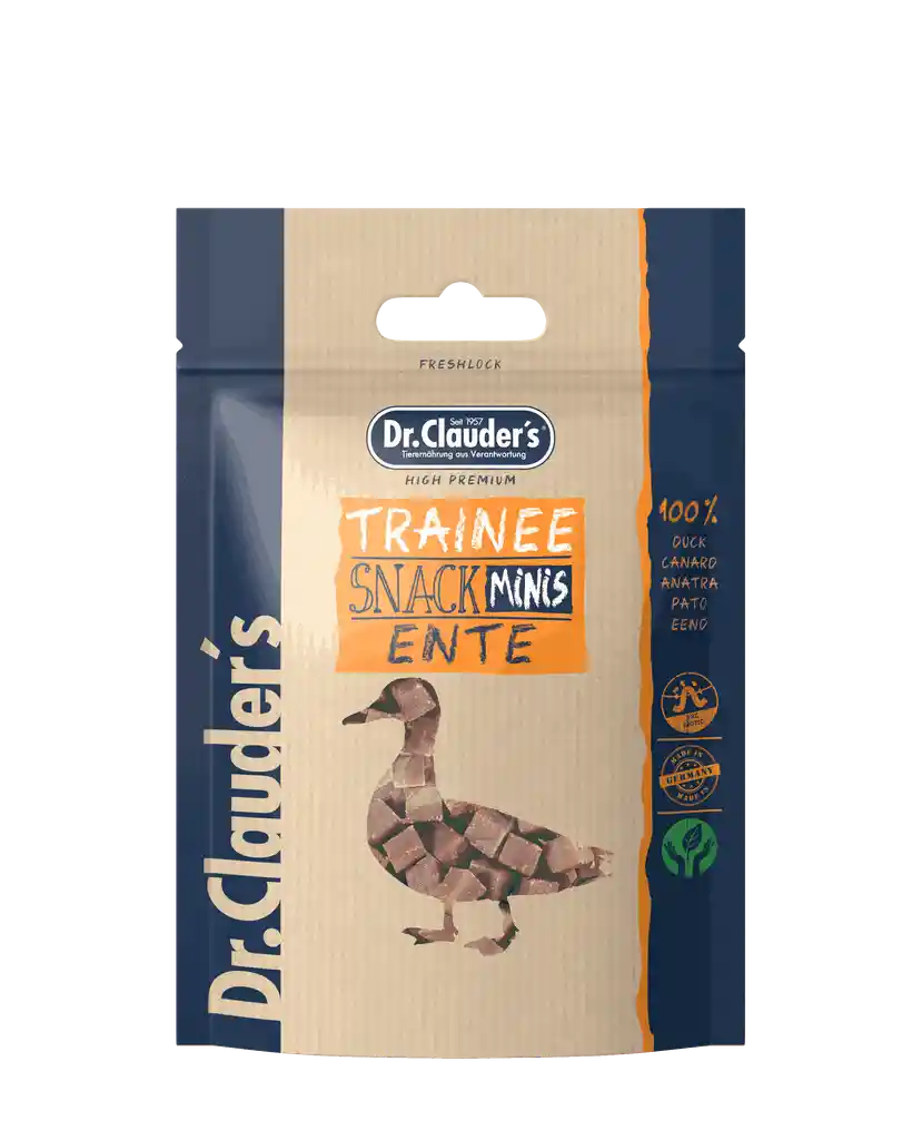 Snacks De Entrenamiento Minis Pato Para Perros Y Gatos 50gr