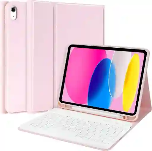 Smart Case Ipad Air 3 -7/8/9-10,2”/10.5 Teclado Touch Pad/lapiz