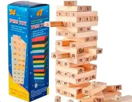 Juego Jenga Madera