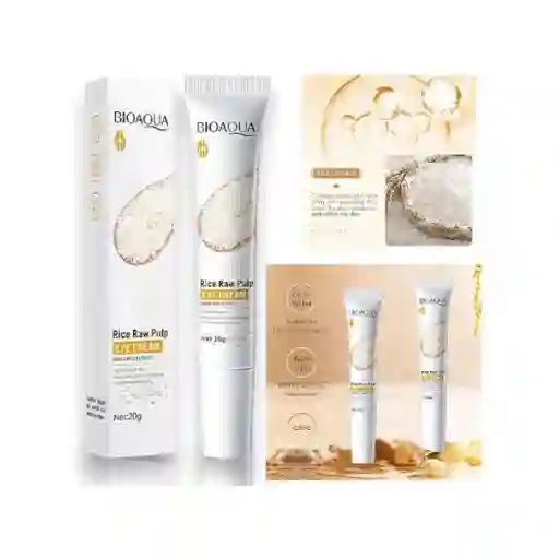 Contorno De Ojos A Base De Arroz Y Acido Hialuronico Bioaqua