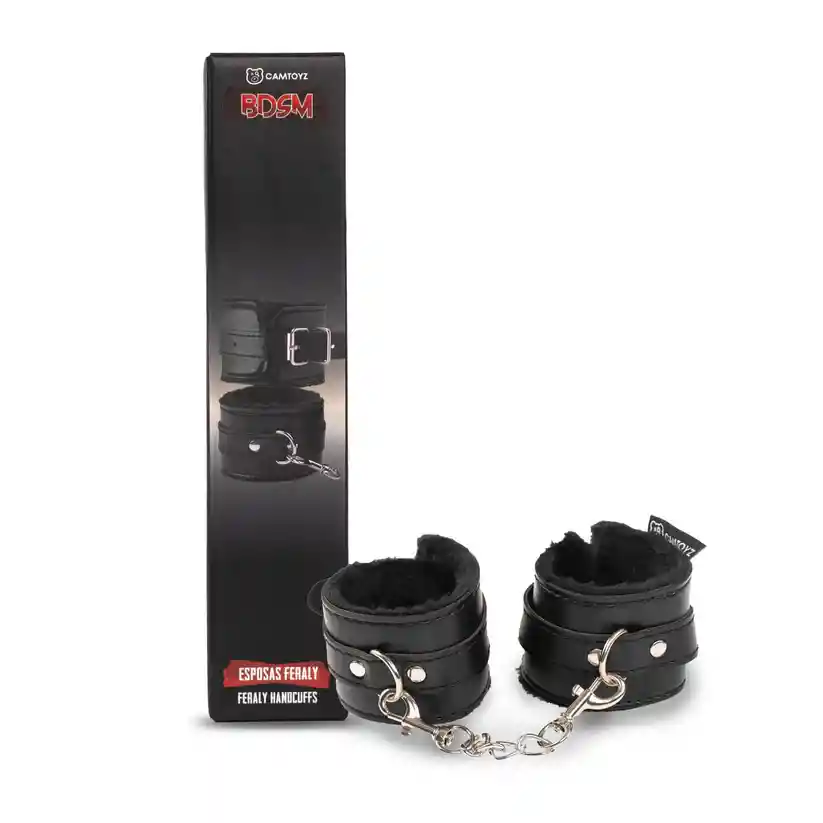 Esposas Feraly Handcuffs Negro De Camtoyz