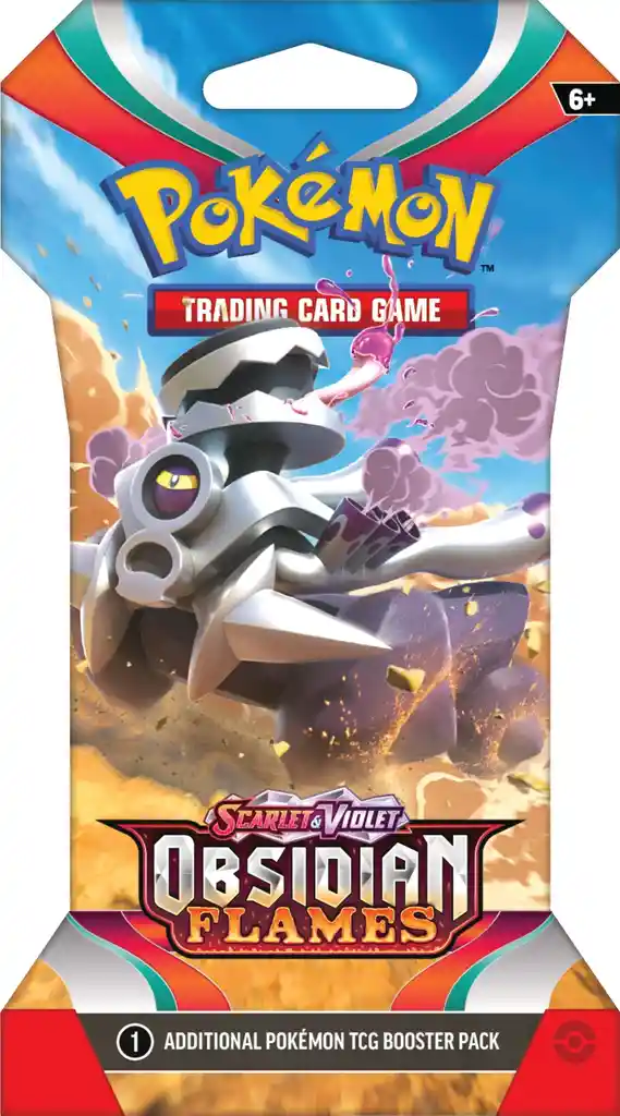 Pokemon Tcg Obsidian Flames Sleeved Booster