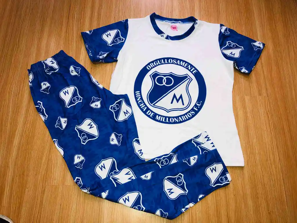 Pijma Hombre Millonarios Talla M