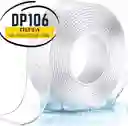 Cinta Doble Faz Transparente 2 Cm X 2 Metros Aprx.