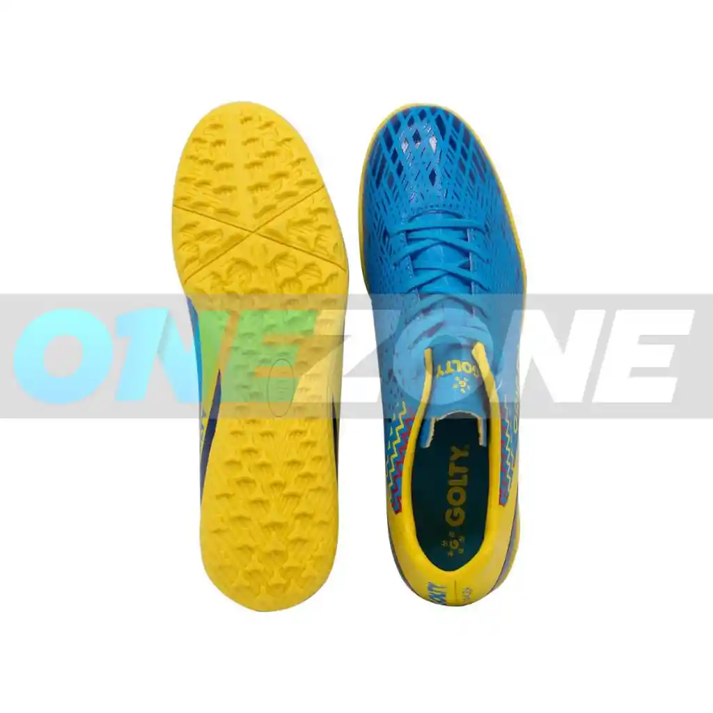 Zapatillas Adulto Pro Golty Origen, Sintetica Talla: 10/ Azul-amarillo