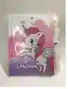 Agenda De Unicornio Con Clave