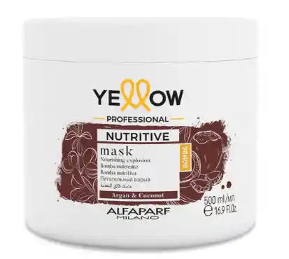 Yellow Nutritive Conditioning Mask Para Cabellos Secos 500ml