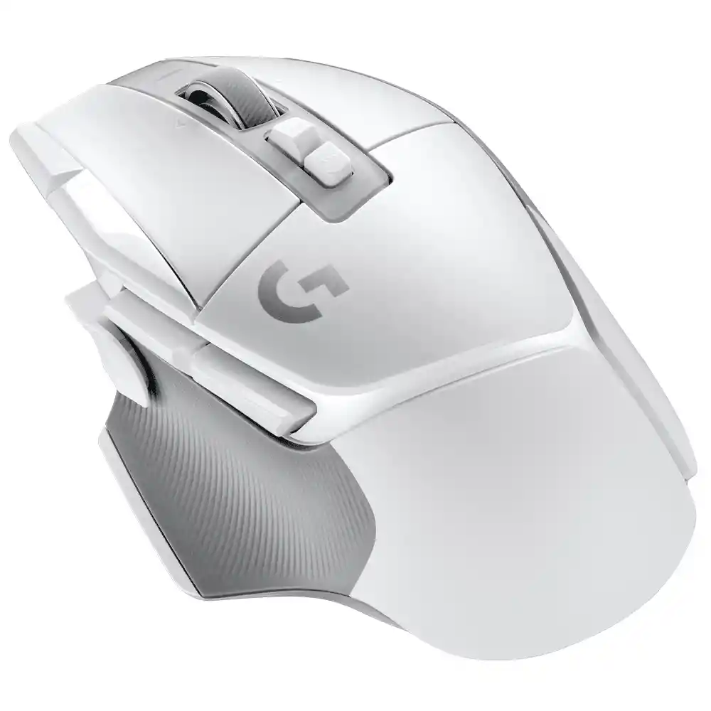 Mouse Gamer Inalámbrico Logitech G502x Blanco + Pad Mouse G640 Se