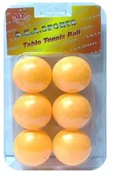 Pelotas De Ping Pong Set X 6