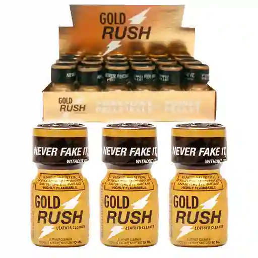 Popper Gold Rush X 3 Dilatador Anal Original Importado Dilata Ano Lgbt Gay Unisex Fiesta Party Raw Theatron La 85 Chapinero El Mozo