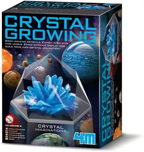 Juego De Experimento Científico De Cristal Azul Para Niños