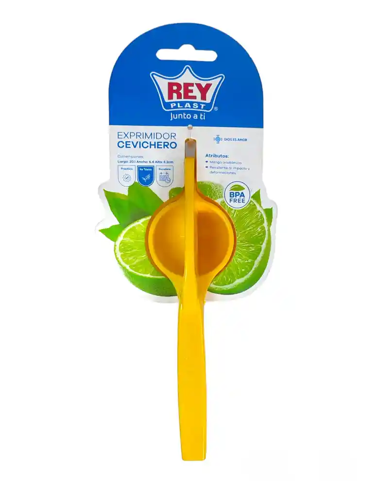 Exprimidor De Limones Manual Plastico