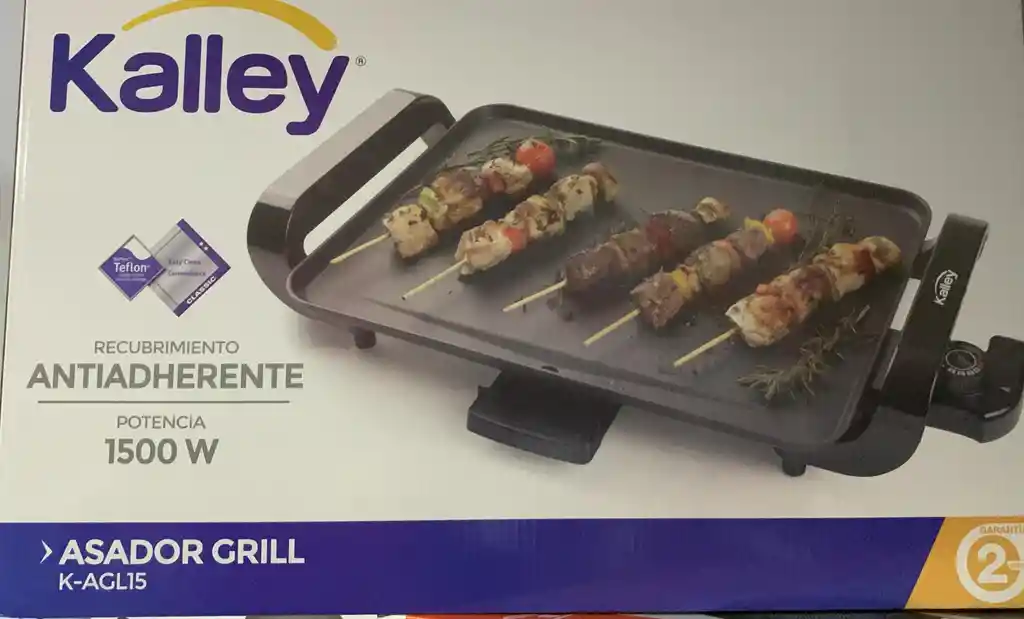 Asador Grill K-agl15 Kalley 1500w