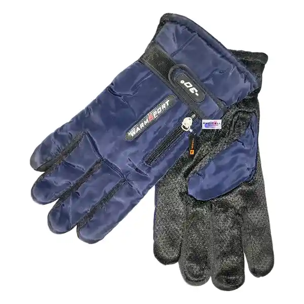 Guantes Térmicos Para Moto Clima Frío Con Cremallera