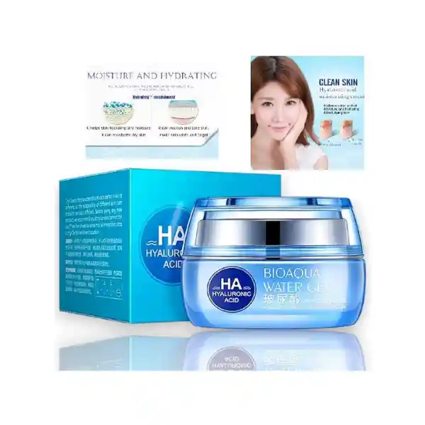 Crema Facial Hidratante De Acido Hialuronico Bioaqua