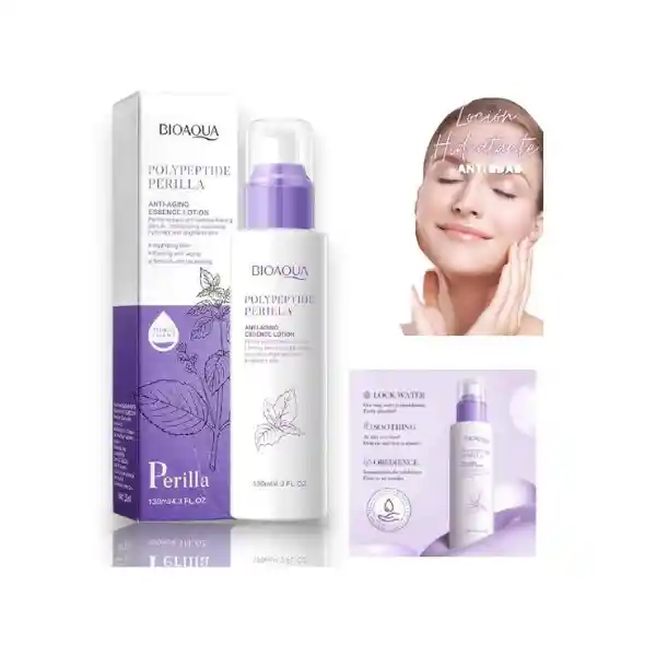 Locion Facial Hidratante Polipeptidos Bioaqua